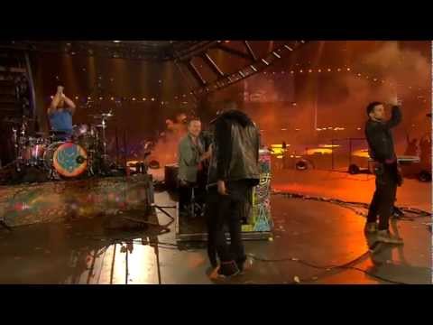 Jay-Z, Rihanna and Coldplay Perform 