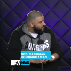 DJ Khaled Tells MTV He Has Jay Z On His New Album, Slams Mic Down