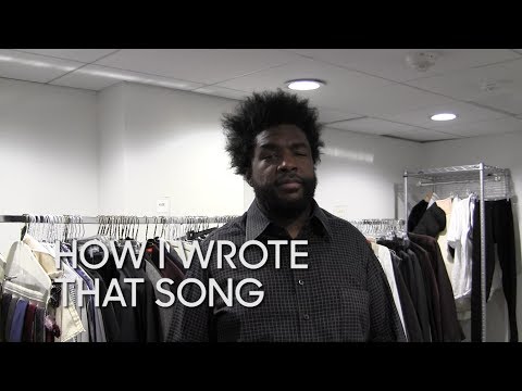 How I Wrote That Song: Questlove