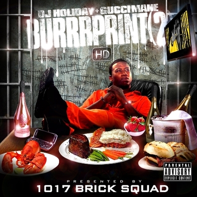 Gucci Mane Dropping "Burrrprint 2 HD" Mixtape April 13th (Cover + Tracklist)