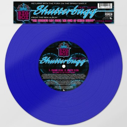 Big Boi - "Shutterbugg" Blue 12" Vinyl