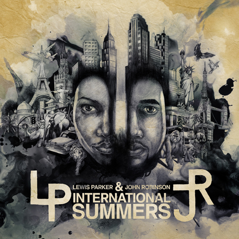 John Robinson & Lewis Parker "International Summers" - Coverart + Tracklist + Album Sampler