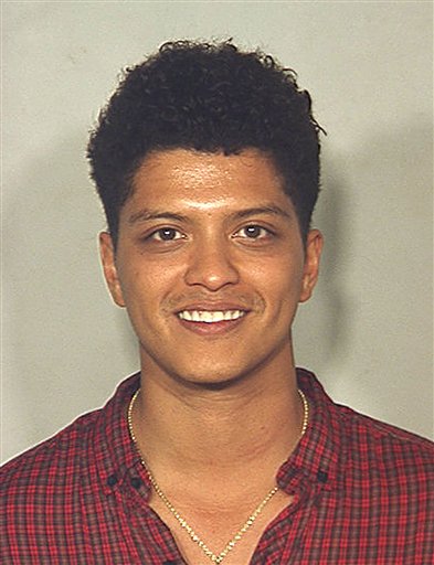 Bruno Mars Arrested On Cocaine Charges In Las Vegas