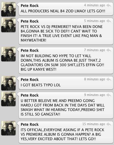 Pete Rock Talks DJ Premier Collaborative LP On Twitter