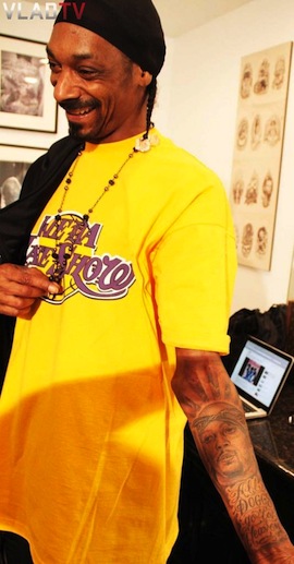 Snoop Dogg's Nate Dogg Tattoo
