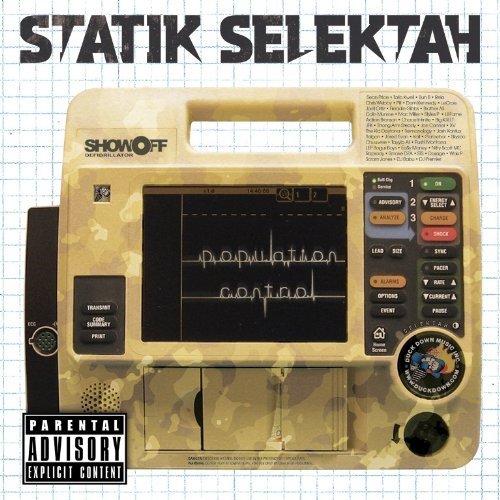 Statik Selektah - "Population Control" Album Cover Artwork + Tracklist