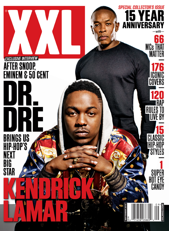 Kendrick Lamar + Dr. Dre On The Cover Of XXL